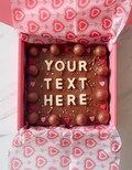 PERSONALISED BROWNIE SLAB | Pre order / Luxury postal brownie gift box / Custom / birthday gift / Personalized gift  / Thank you