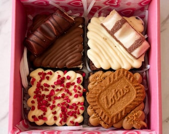 Luxury Brownie & Blondie Gift Box | Gourmet Postal Treat Selection | Handmade Variety Box
