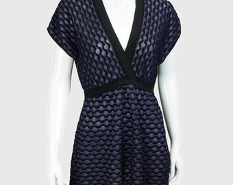 MISSONI Blue Dress Vintage 90s 00s