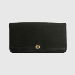 Christian DIOR Monogram Schwarze Geldbörse Vintage 90er 00er Jahre