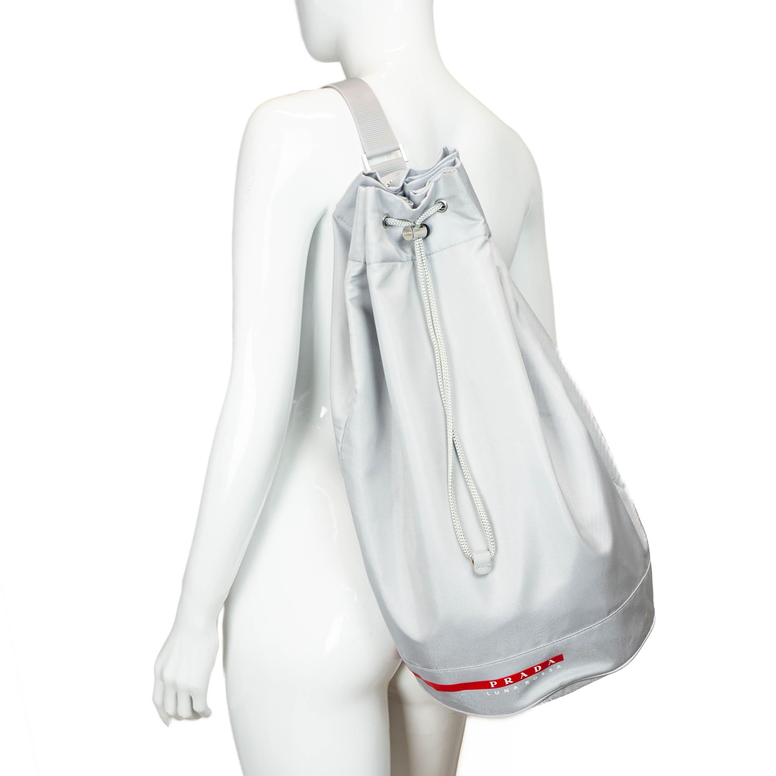 PRADA Luna Rossa Sport Umhangetasche Grau Vintage 00er Jahre Etsy