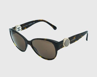 Chanel 5007 Vintage Sunglasses Iconic Brown Color Lunette Brille