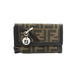 FENDI Wallet Monogram Logo Vintage 90s