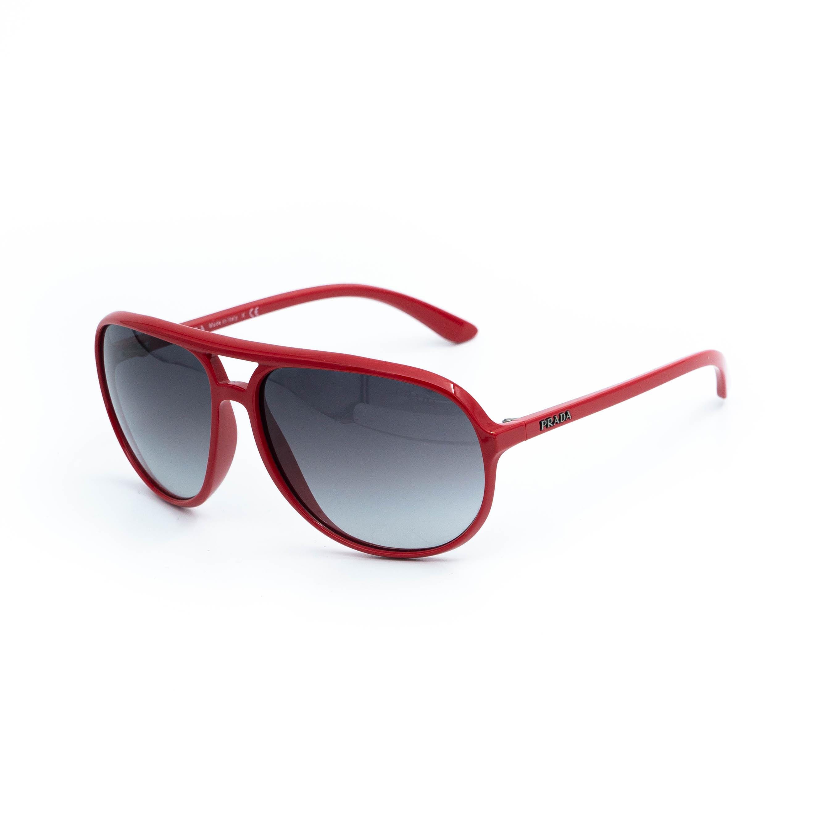 Prada SPR09M Aviator Tortoise Green Sunglasses Prada PRA17S Sunglasses Tortoise/Green Polarised 54 Size main image 3