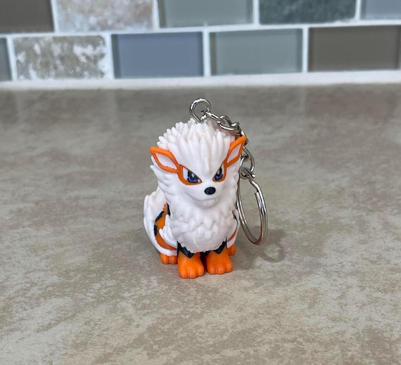 Arcanine 3D Printed Keychain/MiniFig