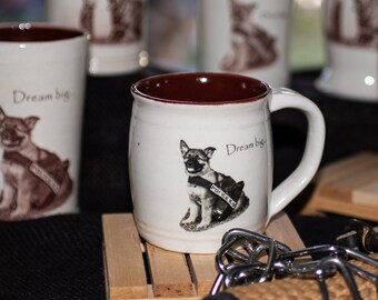 Dream Big... Police Service Dog/Puppy ShotGlass- 2020-0037