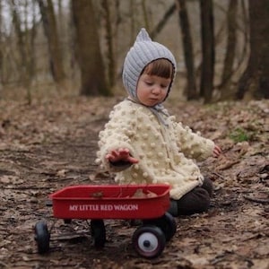 Knit Winter Sweater for Toddlers | Kids Winter Sweater | Toddler Outfits Girl | Brown Wool Sweater | Toddler Gifts | Knit Children Sweater