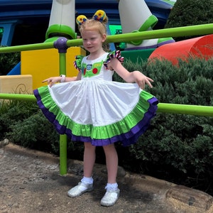 Buzz Lightyear Dress: Handmade Toy Story Inspired Outfit