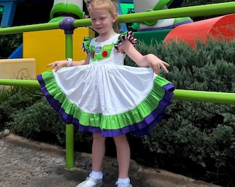 Vestido inspirado en Toy Story: Space Ranger