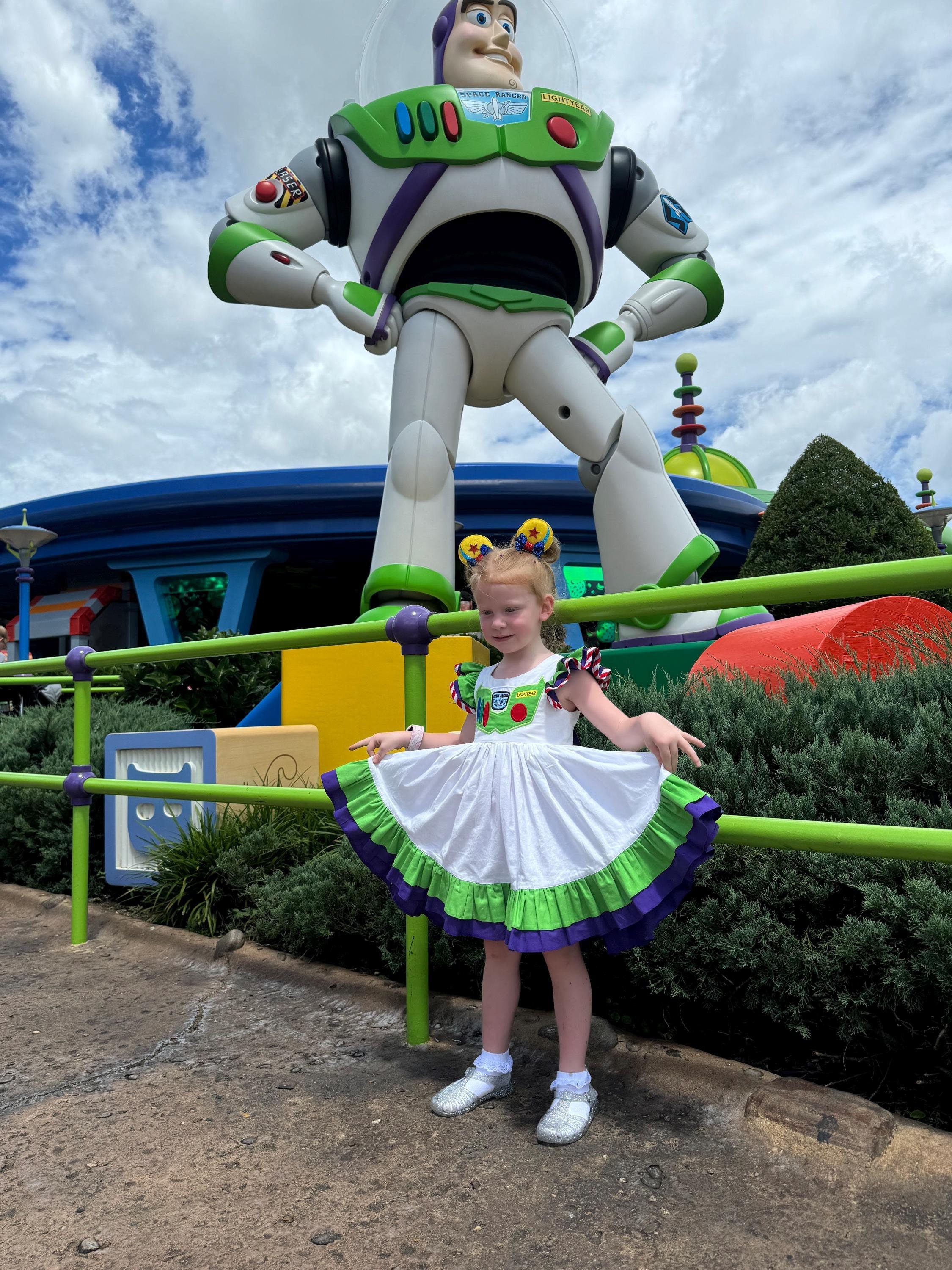 Girl Costume Buzz Lightyear UK