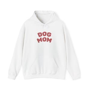 Dog Mom Hooded Sweatshirt, Perfect Gift for Pet Lovers, Cute Dog Apparel, Comfortable Everyday Wear, Mother&#39;s Day Gift, Cozy Casual Outfit
