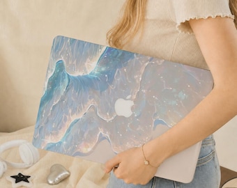 Dreamy Beach New Mac Case | Protective Laptop Case Cover for Macbook Air 15/13/11 Pro 13/14/15/16 2020 2021 M4 2022 | Vintage Hardshell Case