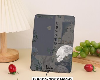 FairyTale Totoro and Moonlight Kindle Case | Kindle Paperwhite Case 1/2/3/4 Kindle 2024 Cover With Auto Wake/Sleep | Kindle Paperwhite Cover