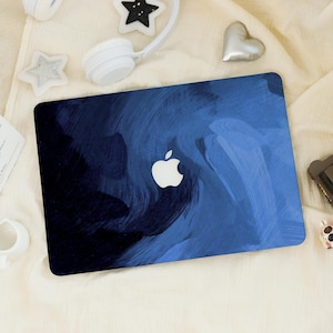 Blue Gradient Macbook Pro 13 inch Case | Hard Laptop Case for Macbook Air 13/11 Pro 13/14/15/16 2020 2021 M2 2022 | Macbook Case Cover