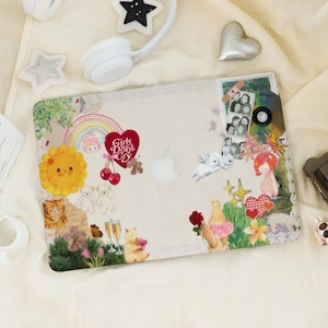 Cute Collage Macbook Pro 13 inch Case | Hard Laptop Case for Macbook Air 13/11 Pro 13/14/15/16 2023 2024 M2 2025 | Laptop Case Cover