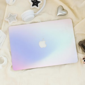 Purple Pastel Gradient Macbook Pro Case | Hard Laptop Case for Macbook Air 13/11 Pro 13/14/15/16 2020 2021 M2 2022 | Macbook Case Cover