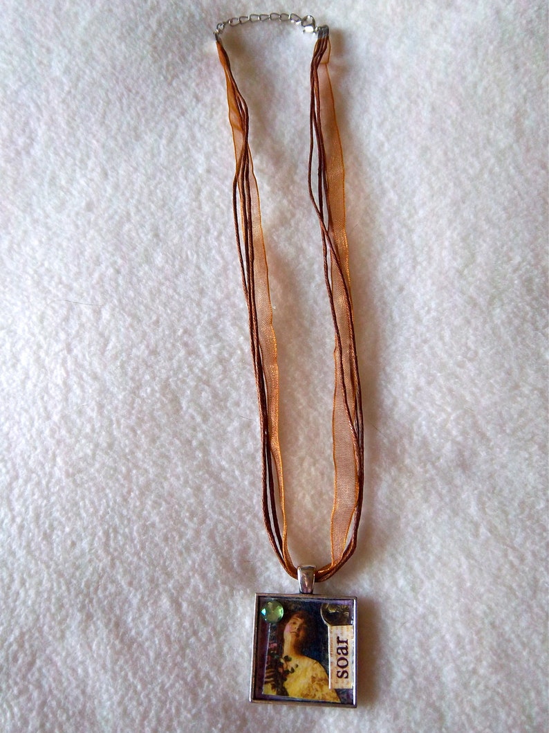 Soar Collage Pendant Necklace No.21 image 2