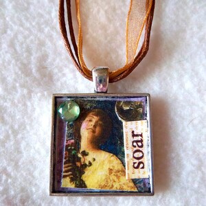 Soar Collage Pendant Necklace No.21 image 4