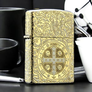 Limited Edition Constantine Zippo Lighter – Windproof and Refillable | Intricate Design for Collectors & Fans | Authentic Metal Lighter