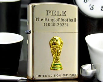 Pele Zippo Lighter: Limited Edition Football Legend Collectible