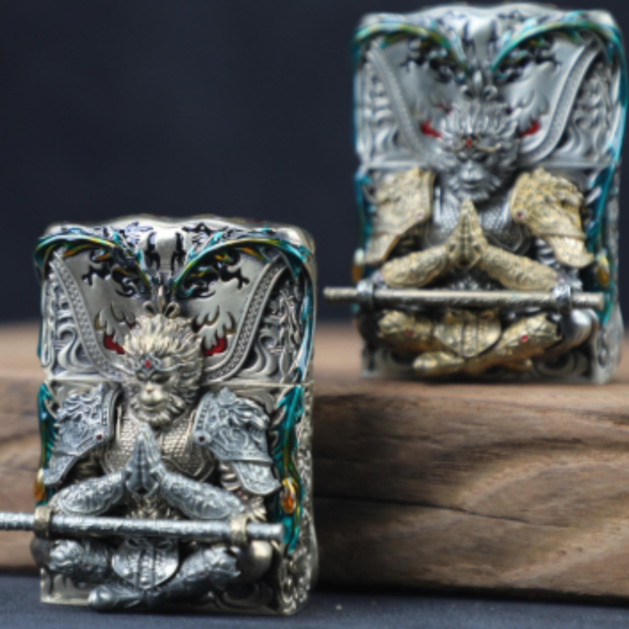 Limited Edition Wukong Monkey King Zippo Lighter – Mythological Design | Windproof Flame | Unique Collectible Gift for Smokers & Art Lovers