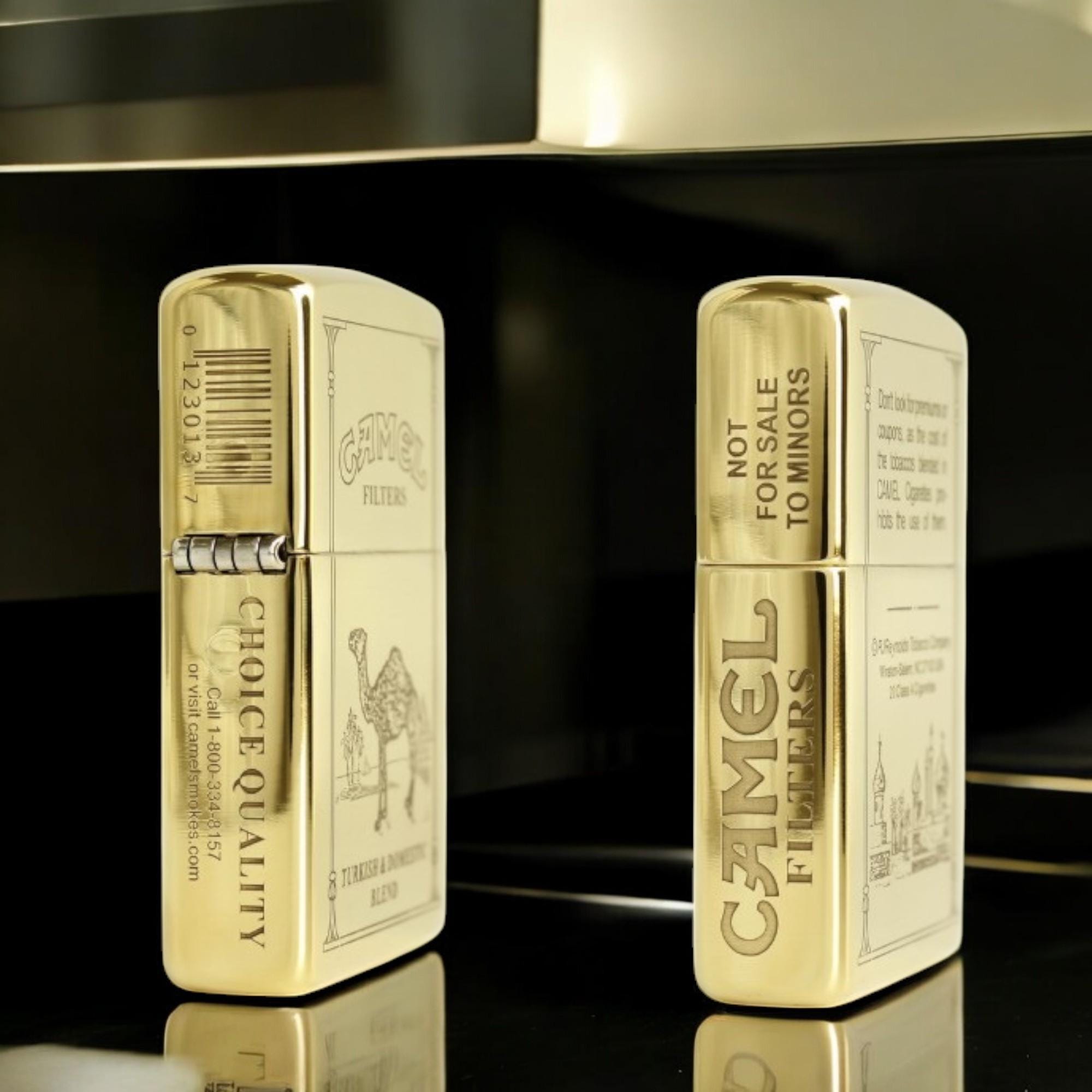 Zippo Camel Hard Pack Lighter: Limited Edition Collectible - Etsy