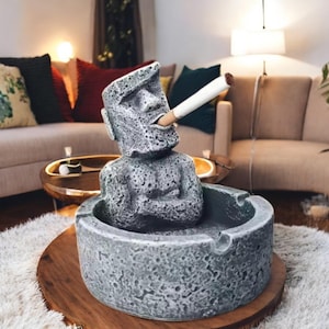 Creatieve harsasbak – Trendy woondecoratie | Stijlvol mini-asbakcadeau voor vriend, kerst of Valentijnsdag – uniek en modern design