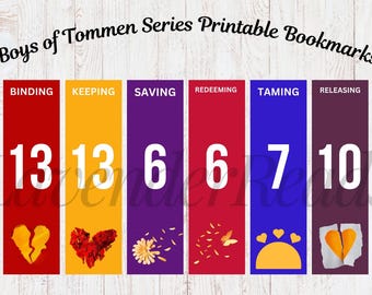 Marcadores imprimibles de los chicos de Tommen