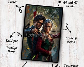 Printable Kai and Paedyn Powerless Poster