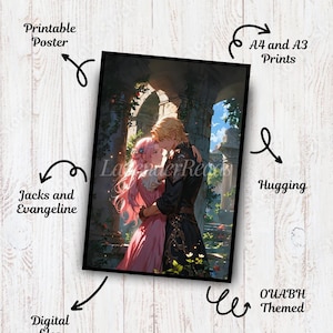 Póster imprimible de Jacks y Evangeline OUABH