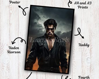 Printable Xaddy Fourth Wing Poster