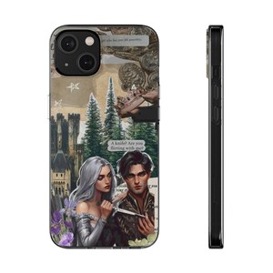 Etui na telefon Mystical Fantasy Soft | Idealne dla miłośników książek, entuzjastów magii, prezentów literackich, akcesoriów cosplay, wyjątkowe etui na telefon