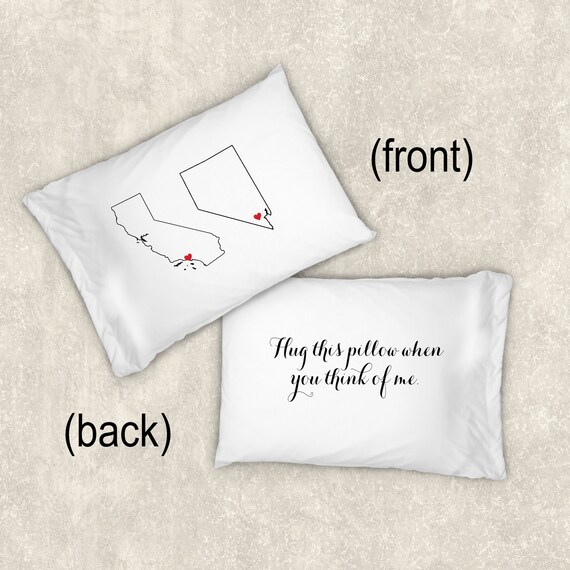 Hug This Pillow Long Distance Relationship Boyfriend Gift Etsy