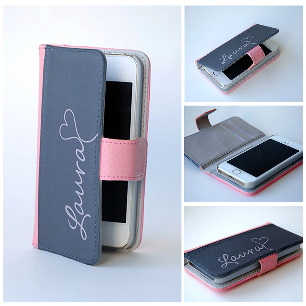 Personalized Wallet Phone Case iPhone Wallet Case iPhone SE Etsy