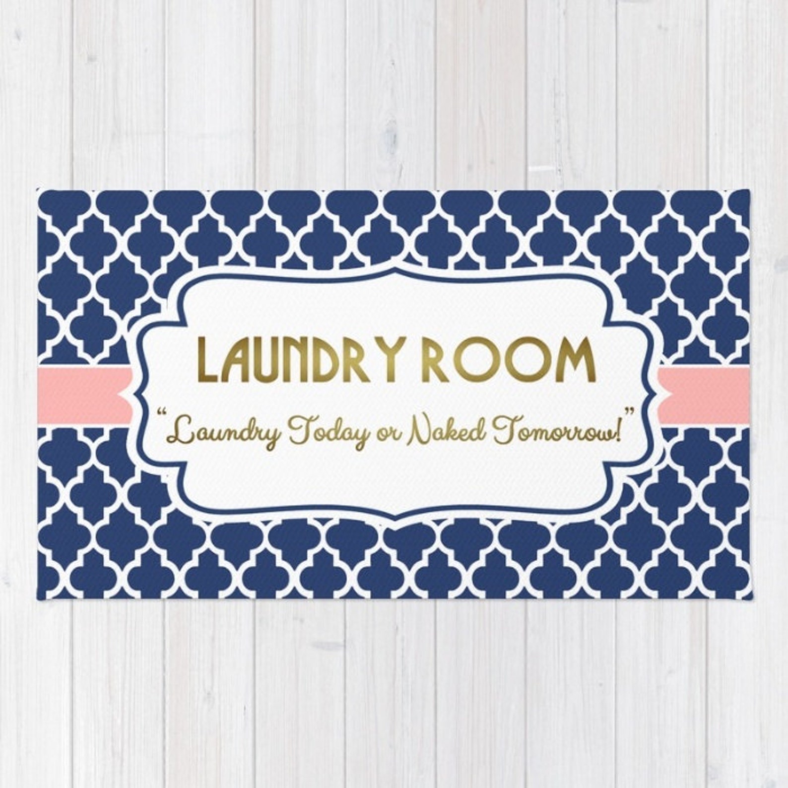 Laundry Room Decor Area Rug Laundry Room Rug Laundry Today Etsy