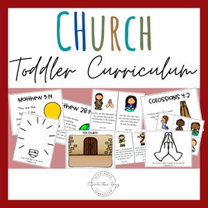 The Church - Bible-based Toddler Curriculum - Homeschool, Preschool, & Sunday School
