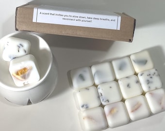 Cera fundida con aceite esencial: aromaterapia botánica de soja - 120 g