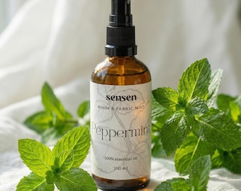 Spray per ambienti con oli essenziali naturali: spray calmante per lino e tessuti