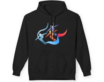 Snowboarding Hoodie, Winter Sport Sweatshirt, Snowboard Lover Gift, Unisex Fleece Jacket, Mountain Adventure Apparel