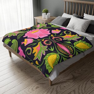 Velveteen Microfiber Blanket (Two-sided print).