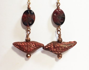 Polymer Clay Bird Earrings - Free Domestic Shipping