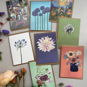 The Summer collection. A selection of my favourite Summer inspired Greetings cards. Hand illustrated in Somerset. Free UK delivery.