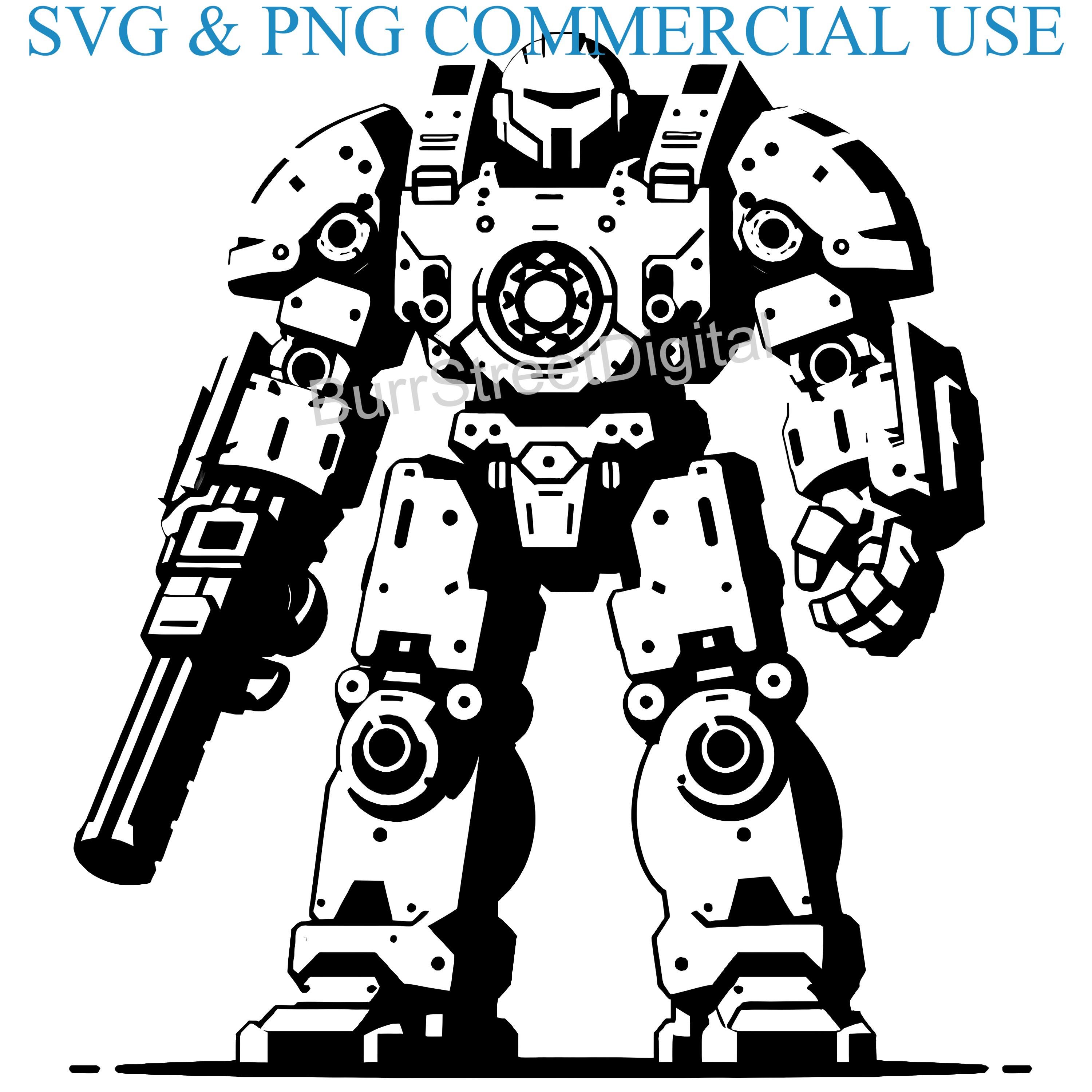 Sentinel Svg Sentinel Robot SVG, PNG Files, Vector Graphic (digital Download) - Etsy