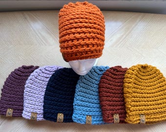 Handmade PNW Crochet Beanie