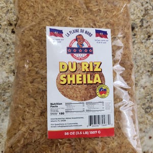 Diri Shella/ Diri peyi / diri jonn / Yellow Haitian rice 3.5 lbs