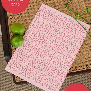 Carte Ramadan, Carte Ramadan Mubarak, Carte de Ramadan imprimable, Carte Ramadan numérique, Carte Ramadan Moubarek.