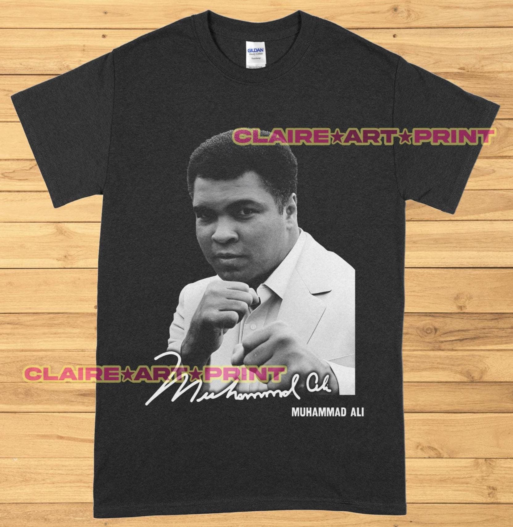 NWT Deadstock MUHAMMAD ALI vintage BOXING t shirt NUTMEG MILLS