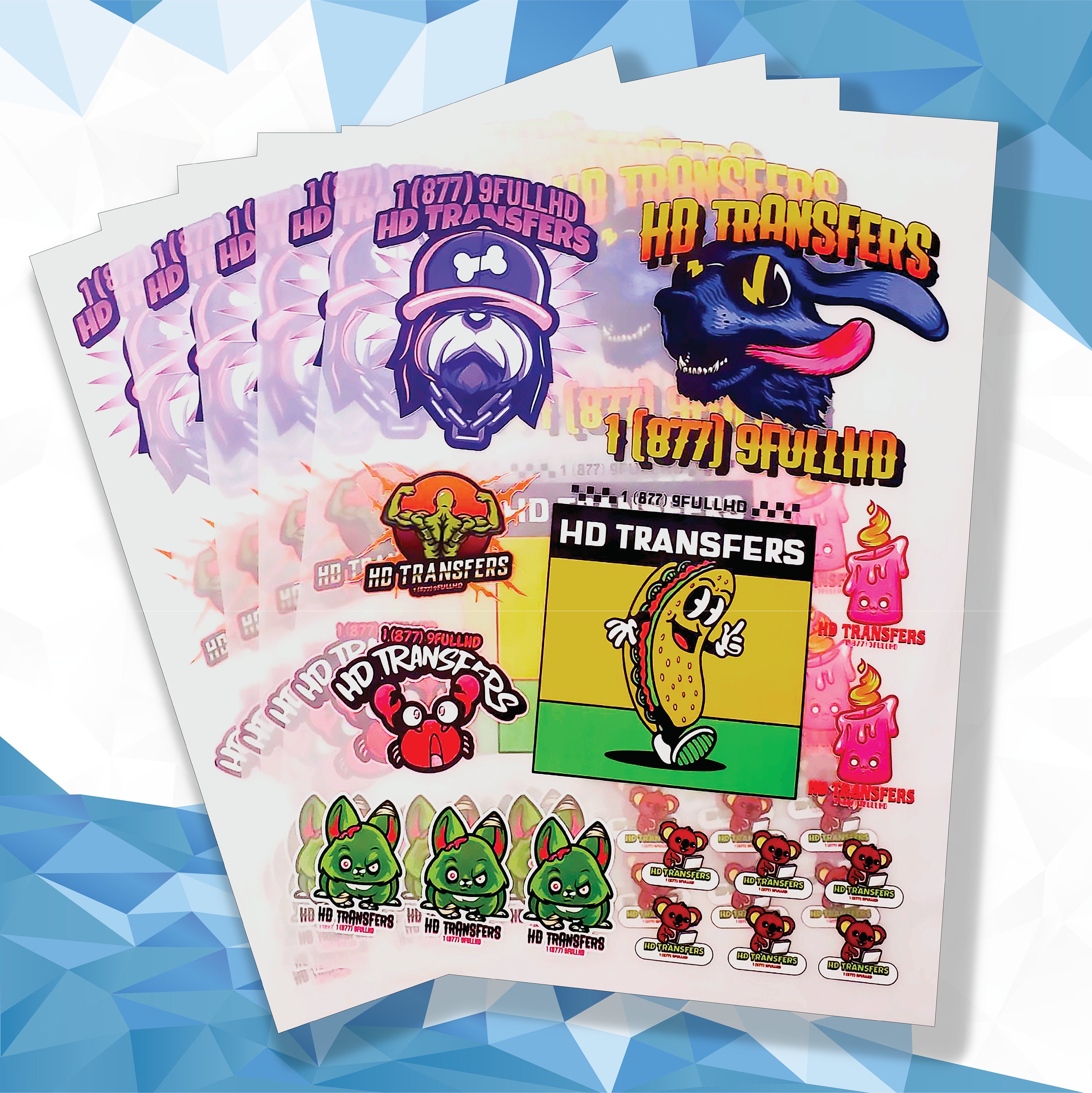 Custom DTF Gang Sheets, Wholesale DTF Prices, Direct to Film Transfers ...