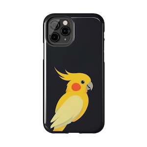 Tropical Parrot Phone Case | Glossy Polycarbonate Shell, TPU Liner