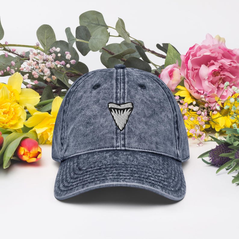 Shark Tooth Cotton Twill Cap